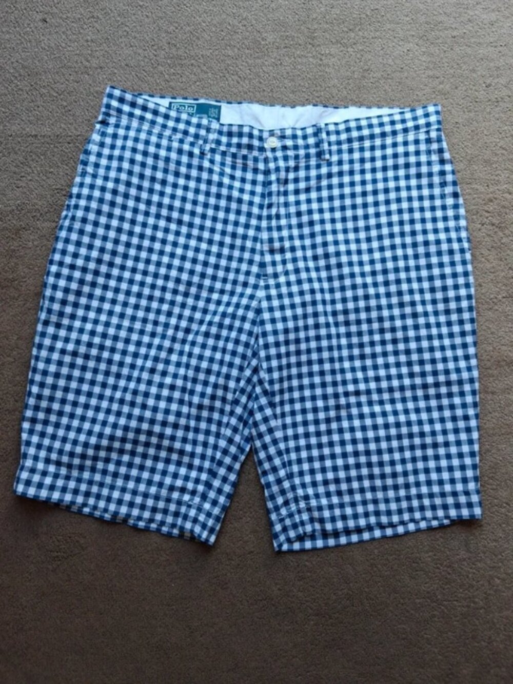 Polo Ralph Lauren Vintage Gingham Oxford Chino Shorts
